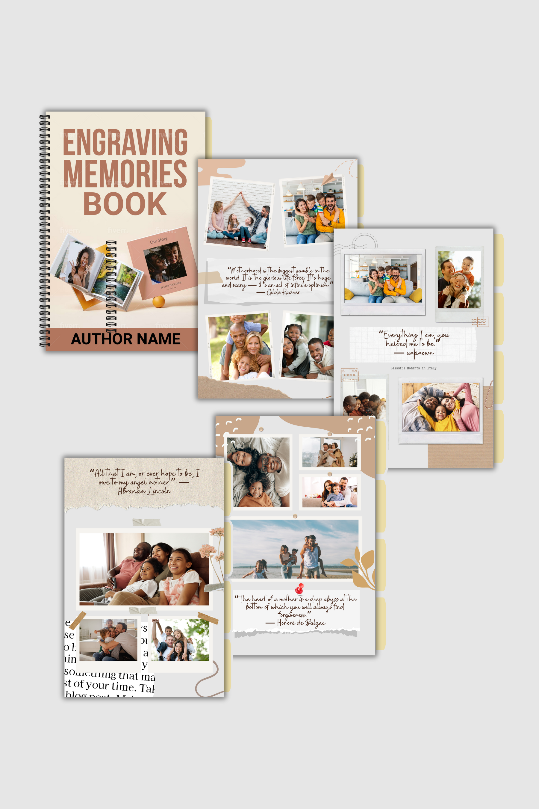 personalised memory book
